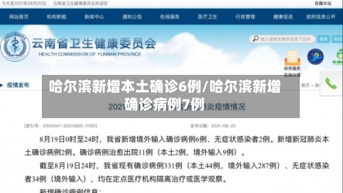 哈尔滨新增本土确诊6例/哈尔滨新增确诊病例7例