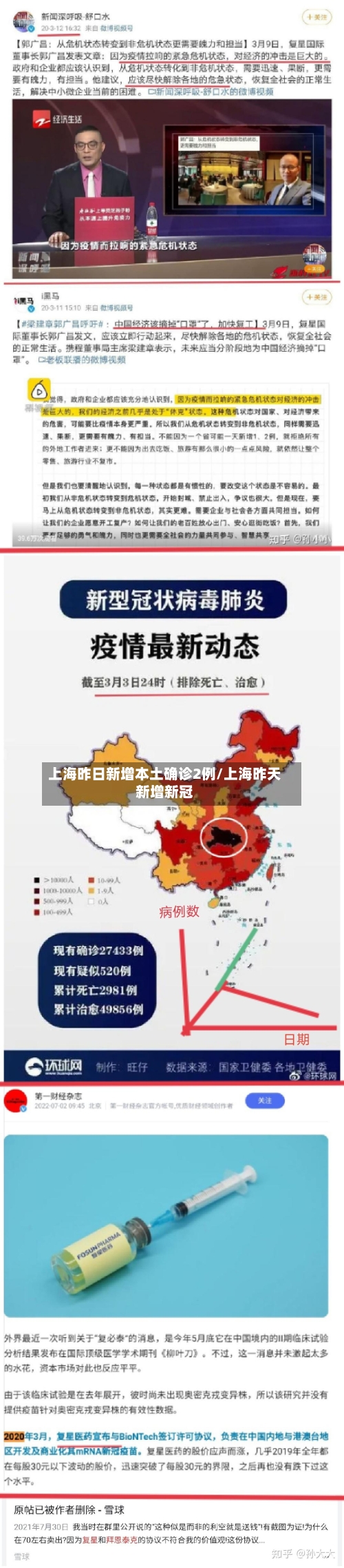 上海昨日新增本土确诊2例/上海昨天新增新冠