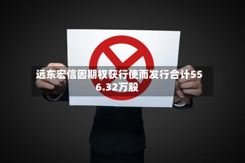 远东宏信因期权获行使而发行合计556.32万股