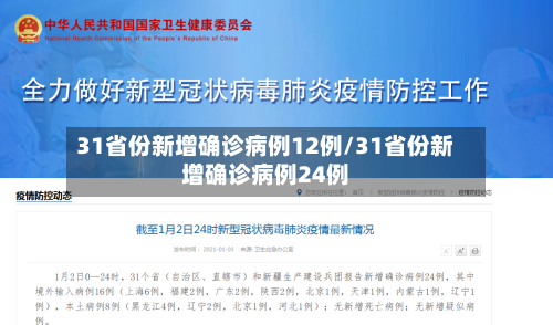 31省份新增确诊病例12例/31省份新增确诊病例24例