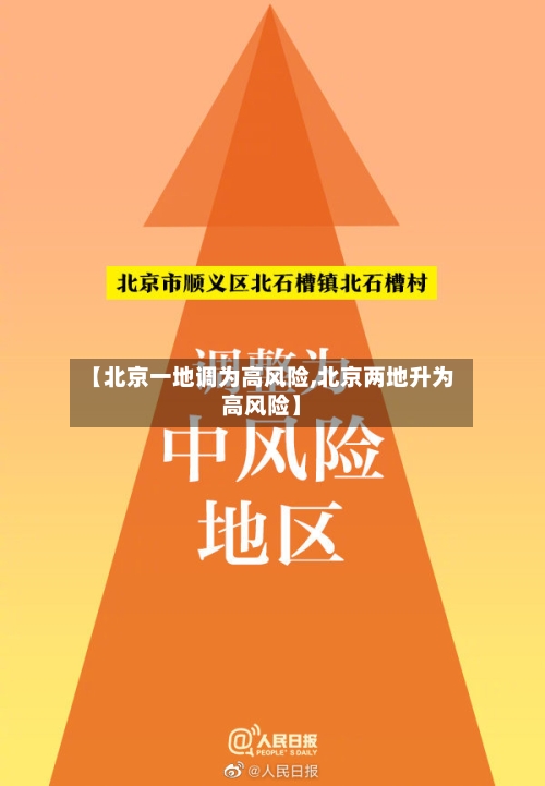 【北京一地调为高风险,北京两地升为高风险】