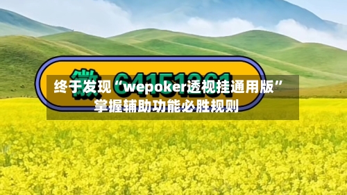 终于发现“wepoker透视挂通用版”掌握辅助功能必胜规则