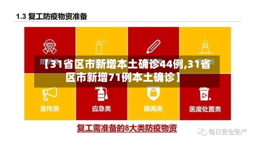 【31省区市新增本土确诊44例,31省区市新增71例本土确诊】