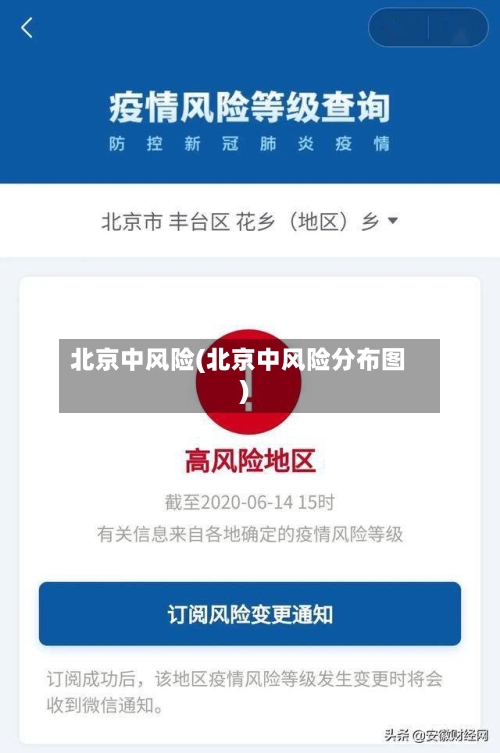 北京中风险(北京中风险分布图)